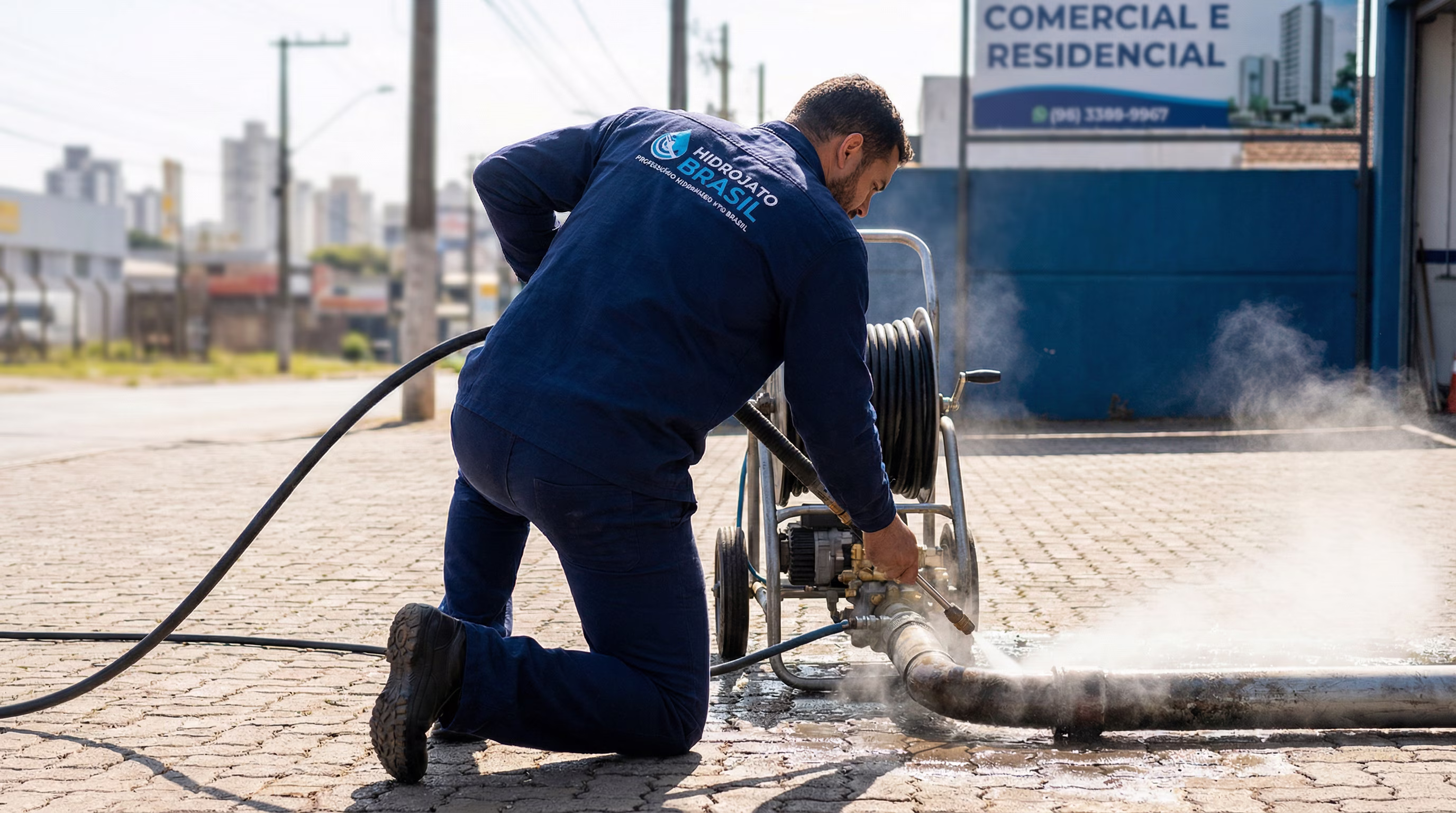 Hidrojateamento em Campinas