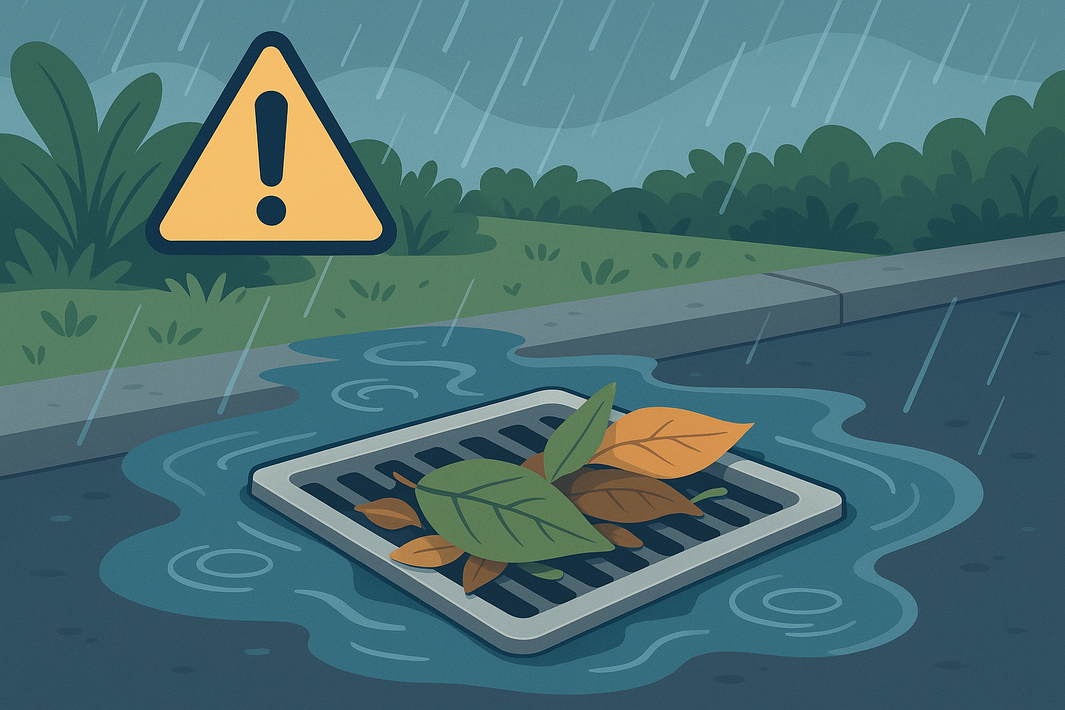 Como se Prevenir de Entupimentos em Dias de Chuva
